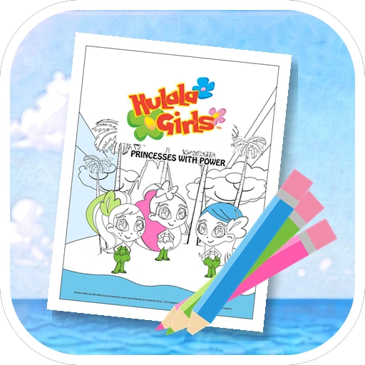 Free coloring sheets icon